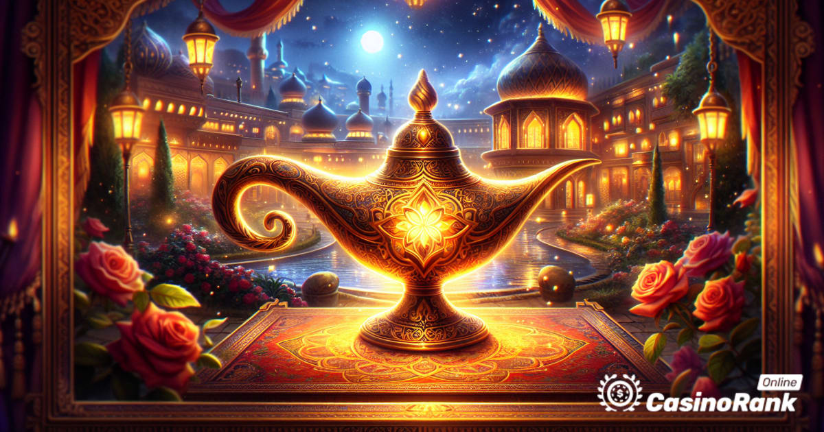**与 Wizard Games 推出的“Lucky Lamp”老虎机一起踏上神奇的阿拉伯冒险**